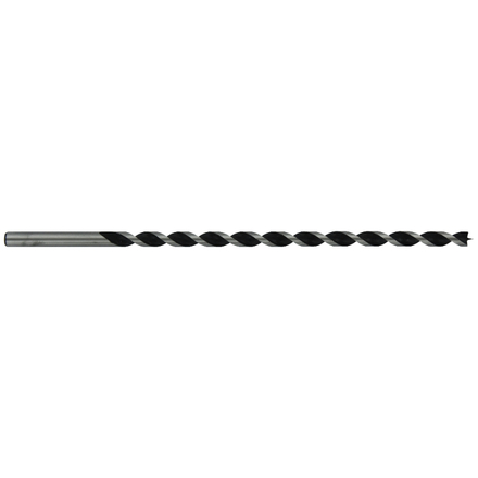 Foret bois 3 pointes L250mm -Queue cylindrique (Blister) / L: 250 Ø: 8 TIVOLY - 10800420800