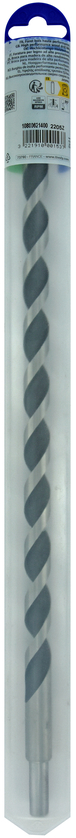 Foret bois 3 pointes L400mm -Queue cylindrique (Blister) / L: 400 Ø: 14 TIVOLY - 10800621400