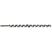 Foret bois spirale unique L600mm -Queue hexagonale / L: 600 Ø: 12 TIVOLY - 10801241200
