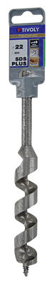 Foret bois spirale unique L200mm -SDS+ (Clip SDS brochable) / L: 200 Ø: 24 TIVOLY - 10801632400
