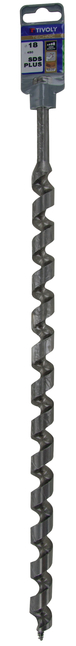 Foret bois spirale unique L450mm -SDS+ (Clip SDS brochable) / L: 450 Ø: 20 TIVOLY - 10801832000