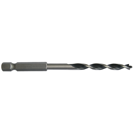 Foret bois 3 pointes Shock Serie -Queue hexagonale (Blister) / L: 133 Ø: 10 TIVOLY - 10803721000