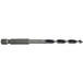Foret bois 3 pointes Shock Serie -Queue hexagonale (Blister) / L: 133 Ø: 10 TIVOLY - 10803721000