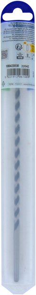 Foret bois 3 pointes L250mm -Queue cylindrique (Blister) / L: 250 Ø: 5 TIVOLY - 10804220500