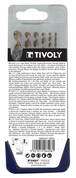 6 forets 2en1 bois metal HSS Ø 2 à 8mm TIVOLY - 10804470002