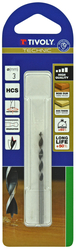 Foret bois 3 pointes -Queue cylindrique -Gradué SLR (Blister) / L: 61 Ø: 3 TIVOLY - 10863820300