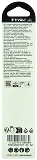 Foret bois 3 pointes -Queue cylindrique -Gradué SLR (Blister) / L: 109 Ø: 7 TIVOLY - 10863820700