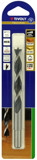 Foret bois 3 pointes -Queue cylindrique -Gradué SLR (Blister) / L: 142 Ø: 11 TIVOLY - 10863821100