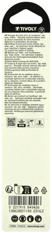 Foret bois 3 pointes -Queue cylindrique -Gradué SLR (Blister) / L: 142 Ø: 11 TIVOLY - 10863821100