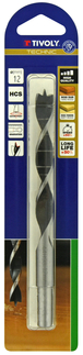 Foret bois 3 pointes -Queue cylindrique -Gradué SLR (Blister) / L: 151 Ø: 12 TIVOLY - 10863821200