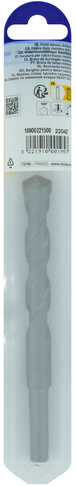 Foret bétons -Queue cylindrique (Blister) / L: 150 Ø: 15 TIVOLY - 10900221500
