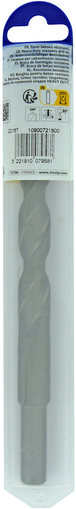 Foret bétons L200mm -Queue cylindrique (Blister) / L: 200 Ø: 18 TIVOLY - 10900721800
