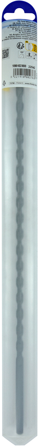 Foret bétons L400mm -Queue cylindrique (Blister) / L: 400 Ø: 8 TIVOLY - 10900820800
