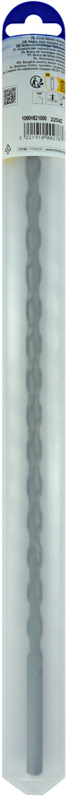 Foret bétons L400mm -Queue cylindrique (Blister) / L: 400 Ø: 10 TIVOLY - 10900821000