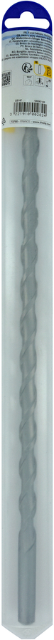 Foret bétons L400mm -Queue cylindrique (Blister) / L: 400 Ø: 14 TIVOLY - 10900821400