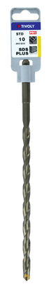 Foret bétons -SDS+ -L260mm (Clip SDS brochable) / L: 260 Ø: 8 TIVOLY - 10912330800