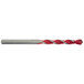 Foret 2 en 1 Bétons/Carrelages -Plaquette carbure affûtée -Goujures nervurées / L: 100 Ø: 6 TIVOLY - 10913020600