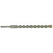 Foret bétons 3 taillants MASTER3 -L260mm -Pointe de centrage -Triple goujures -SDS+ / L: 250 Ø: 22 TIVOLY - 10923032200