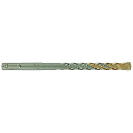 Foret bétons 2 taillants SPEEDER2 -L160mm -Pointe de centrage -Quadruple goujures -SDS+ / L: 160 Ø: 11 TIVOLY - 10931131100