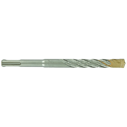 Foret bétons 2 taillants SPEEDER2 -L160mm -Pointe de centrage -Quadruple goujures -SDS+ / L: 160 Ø: 12 TIVOLY - 10931131200