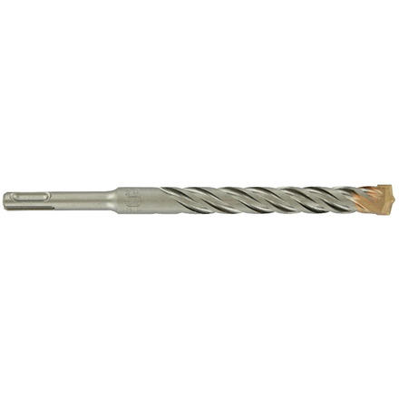 Foret bétons 2 taillants SPEEDER2 -L210mm -Pointe de centrage -Quadruple goujures -SDS+ / L: 210 Ø: 14 TIVOLY - 10931231400