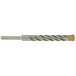 Foret bétons 2 taillants SPEEDER2 -L210mm -Pointe de centrage -Quadruple goujures -SDS+ / L: 210 Ø: 20 TIVOLY - 10931232000