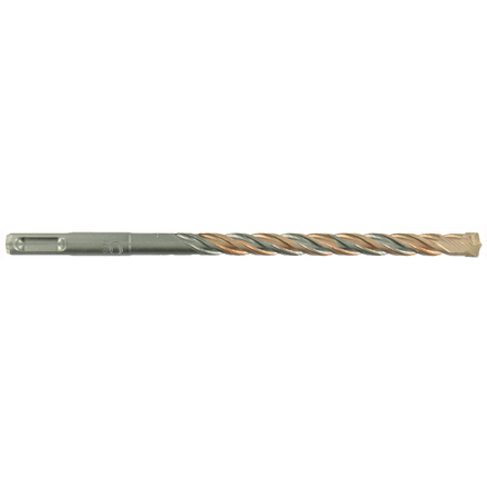 Foret bétons 2 taillants SPEEDER2 -L210mm -Pointe de centrage -Quadruple goujures -SDS+ / L: 210 Ø: 8 TIVOLY - 10931260810
