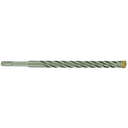 Foret bétons 2 taillants SPEEDER2 -L260mm -Pointe de centrage -Quadruple goujures -SDS+ / L: 260 Ø: 16 TIVOLY - 10931331600