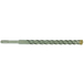 Foret bétons 2 taillants SPEEDER2 -L260mm -Pointe de centrage -Quadruple goujures -SDS+ / L: 260 Ø: 16 TIVOLY - 10931331600