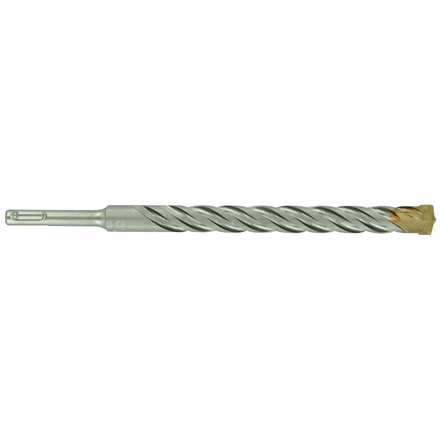 Foret bétons 2 taillants SPEEDER2 -L260mm -Pointe de centrage -Quadruple goujures -SDS+ / L: 250 Ø: 18 TIVOLY - 10931331800