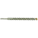 Foret bétons 2 taillants SPEEDER2 -L260mm -Pointe de centrage -Quadruple goujures -SDS+ / L: 300 Ø: 25 TIVOLY - 10931332500