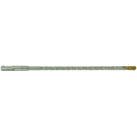 Foret bétons 2 taillants SPEEDER2 -L260mm -Pointe de centrage -Quadruple goujures -SDS+ / L: 260 Ø: 8 TIVOLY - 10931360825