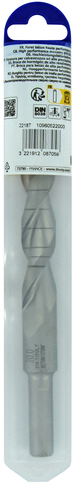 Foret bétons -Plaquette carbure pointe de centrage -Queue cylindrique 3 méplats / L: 160 Ø: 20 TIVOLY - 10960522000