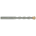 Foret bétons -Plaquette carbure pointe de centrage -Queue cylindrique 3 méplats -Gradué SLR / L: 75 Ø: 4 TIVOLY - 10960540400