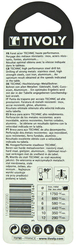 Foret métaux HSS-E5 -Revêtu GOLD -DIN340 -h8 -Série longue -Pointe en croix Ø: 2 L: 85 TIVOLY - 11405720200