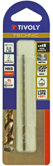 Foret métaux HSS-E5 -Revêtu GOLD -DIN340 -h8 -Série longue -Pointe en croix Ø: 2.5 L: 95 TIVOLY - 11405720250