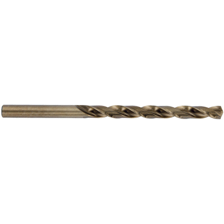 Foret métaux HSS-E5 -Revêtu GOLD -DIN340 -h8 -Série longue -Pointe en croix Ø: 5 L: 132 TIVOLY - 11405720500