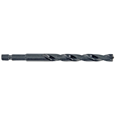 Foret métaux taillé meulé Shock Serie HSS -Revêtu STEAM -Affûtage spécial -Queue hexagonale Ø: 2.2 L: 72 TIVOLY - 11434320220