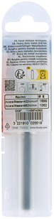 Foret métaux taillé meulé HSS -Revêtu STEAM -DIN338 -h8 -Pointe en croix Ø: 6 L: 93 TIVOLY - 11436740600