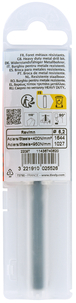 Foret métaux taillé meulé HSS -Revêtu STEAM -DIN338 -h8 -Pointe en croix Ø: 6.2 L: 101 TIVOLY - 11436740620