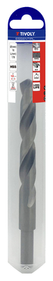 Foret métaux T taillé meulé HSS -DIN338 -h8 -Pointe en croix -Queue réduite Ø: 12.5 L: 151 TIVOLY - 11437841250