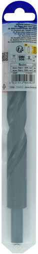 Foret métaux T taillé meulé HSS -DIN338 -h8 -Pointe en croix -Queue réduite Ø: 20 L: 205 TIVOLY - 11437842000