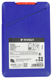 19 forets métaux HSS rectifiés pointe en croix Ø 1 à 10mm par 1/2 TIVOLY - 11451070015