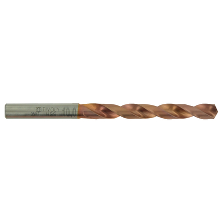 Foret métaux FURIUS taillé meulé HSS -Revêtu FUSIO -DIN338 -h8 -3xd -Pointe en croix Ø: 5.6 L: 93 TIVOLY - 11454110560