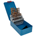 32 forets métaux FURIUS HSS revêtus FUSIO pointe en croix Ø 1 à 10,5mm PREMIUM TIVOLY - 11454170009