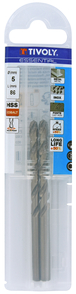 Foret métaux HSS-E5 -Revêtu GOLD -DIN338 -h8 -Pointe en croix Ø: 5 L: 86 TIVOLY - 11455040500