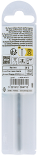 Foret métaux HSS-E5 TBX -Revêtu BLADE -DIN338 -h8 -Affûtage 4 faces Ø: 3 L: 61 TIVOLY - 11456140300