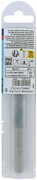 Foret métaux HSS-E5 TBX -Revêtu BLADE -DIN338 -h8 -Affûtage 4 faces Ø: 11 L: 142 TIVOLY - 11456141100