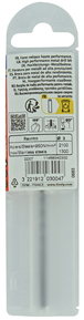 Foret métaux HSS-E5 -Revêtu GOLD -DIN338 -h8 -Pointe en croix -Gradué SLR Ø: 3 L: 61 TIVOLY - 11468540300