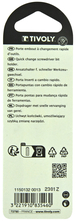 Porte-embout magnétique quick change L60mm TIVOLY - 11501320013